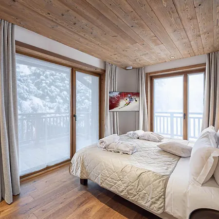 Luxe Avec Piscine, Sauna, Et Acces Facile Pistes - Fr-1-568-27 Chalet Courchevel